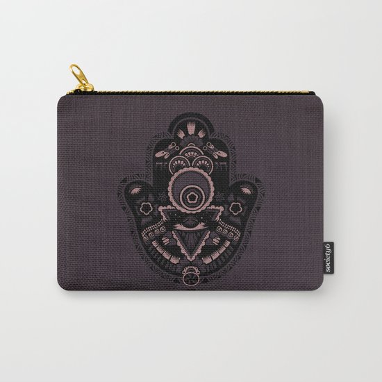 The Secret Hamsa Carry-All Pouch