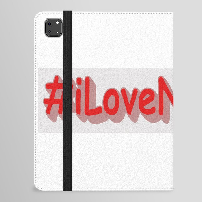 "#iLoveNewYork" Cute Design. Buy Now iPad Folio Case