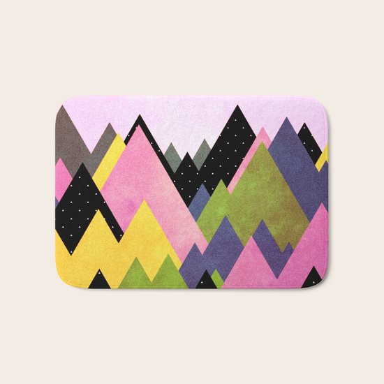 Moutains 3 Bath Mat