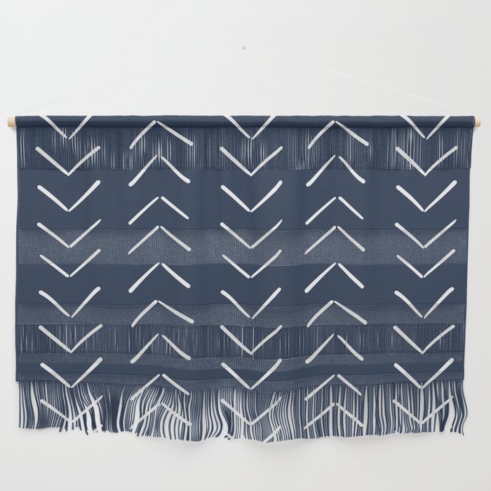 Boho Big Arrows in Navy Wall Hanging