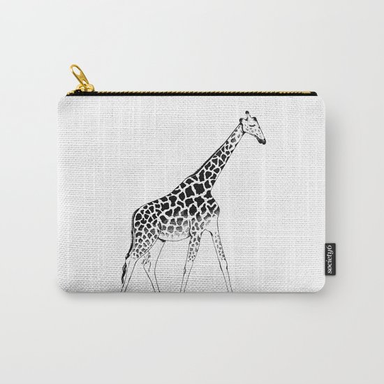 Lone Giraffe Carry-All Pouch