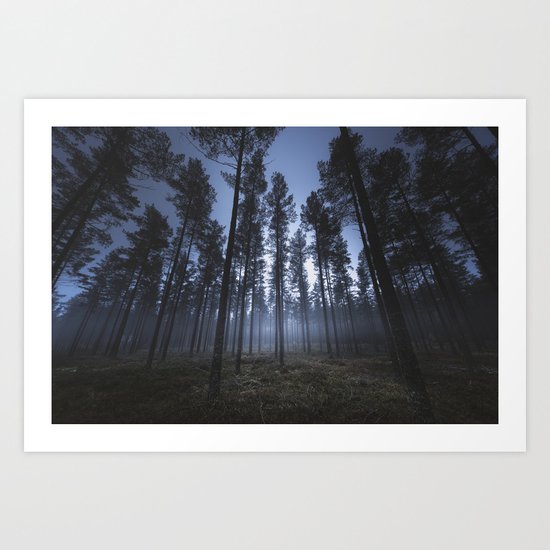 I still can hear you breathe Art Print