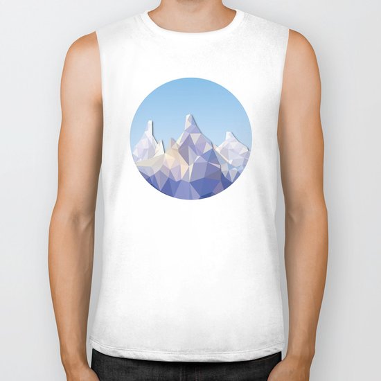Night Mountains No. 37 Biker Tank