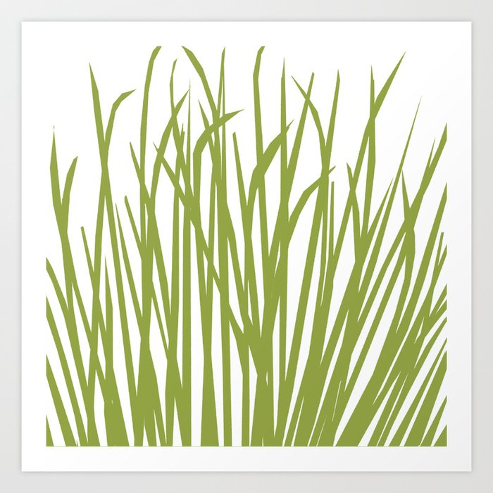 Sea Grass Art Print