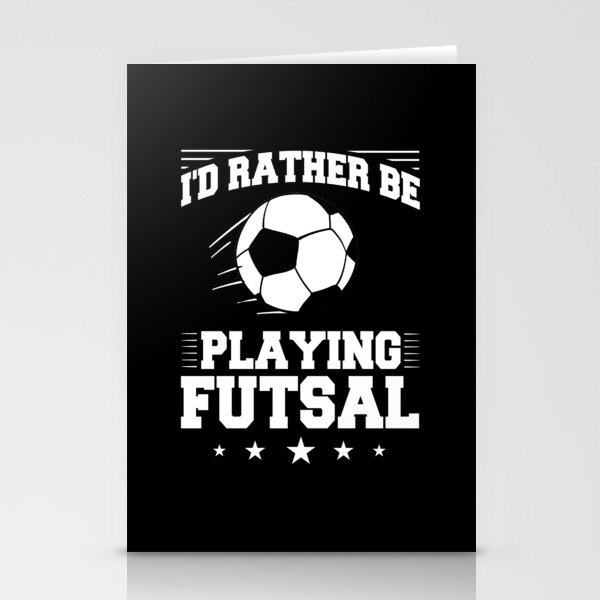 Futsal Soccer Ball Court Goal Training Player Stationery Cards