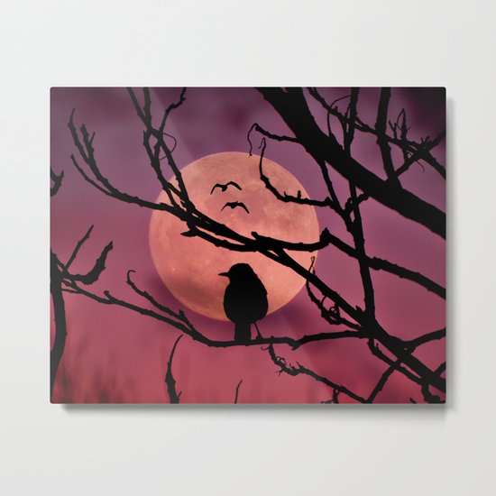 Moonlit dusk Metal Print