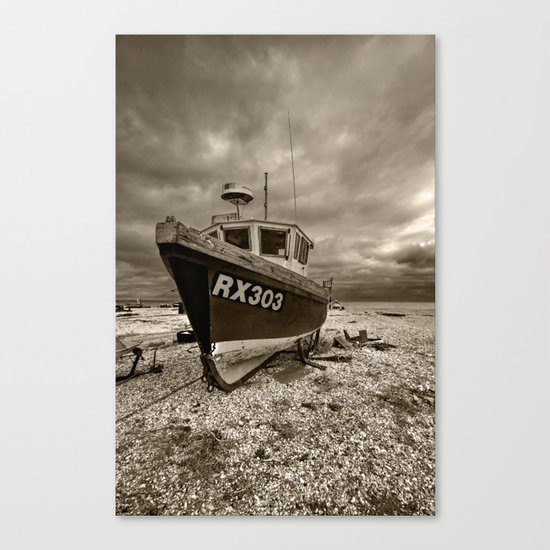 Dark Dungeness Canvas Print