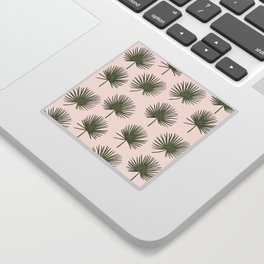 Pink Palms Sticker