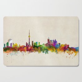 Toronto Skyline Cutting Board