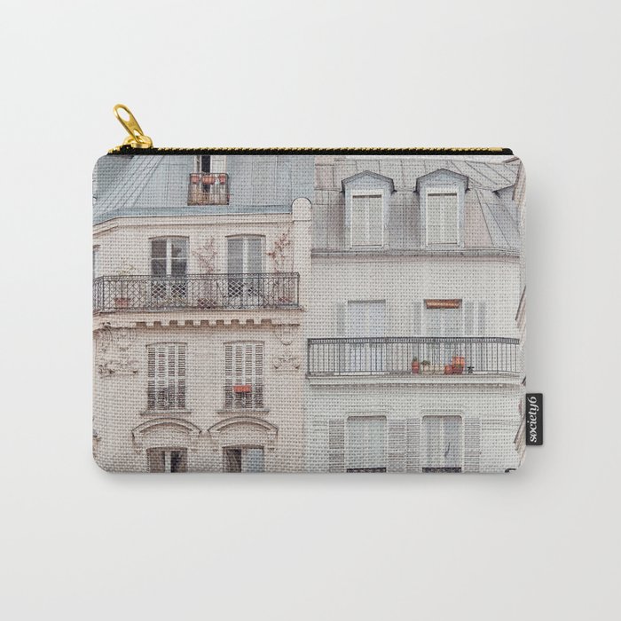 Bonjour Montmartre - Paris Architecture, Travel Photography Carry-All Pouch