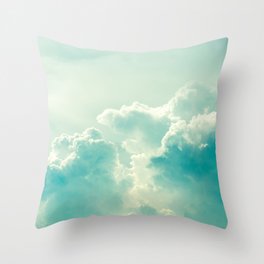 Clouds Throw Pillow