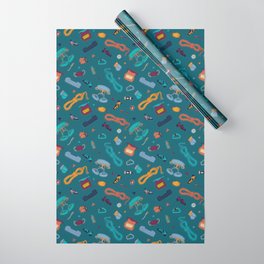Climbing Gear Wrapping Paper