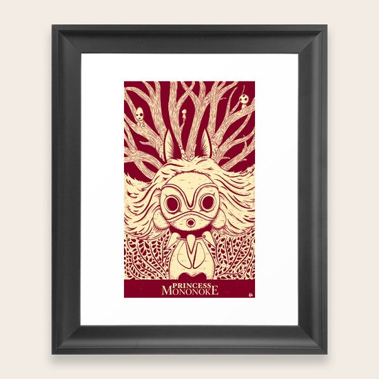 Princess Mononoke Framed Art Print