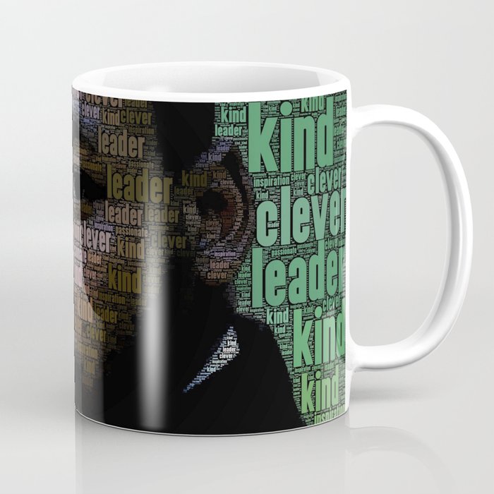 African American Martin Luther King Memorial Portrait Coffee Mug