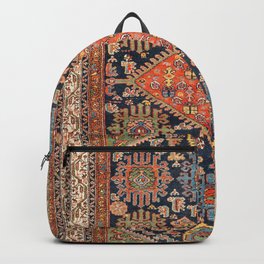 Hamadan  Antique West Persian Rug Print Backpack