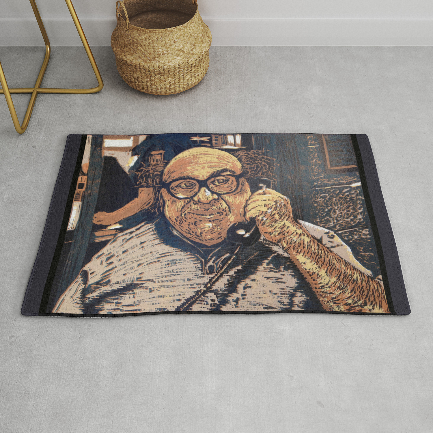 Danny Devito Reduction Print Rug By Drewnelz Society6