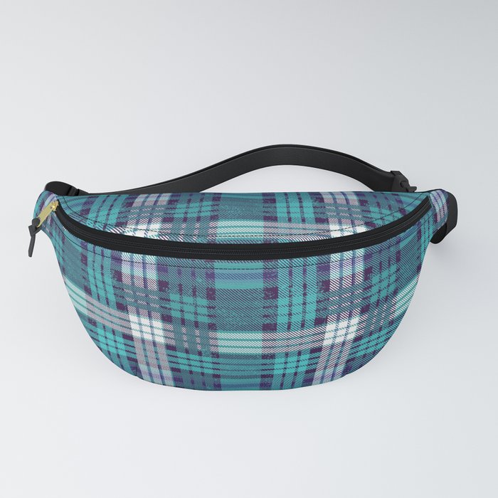 Plaid fanny pack top