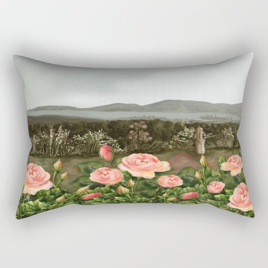 Le Rose Rectangular Pillow