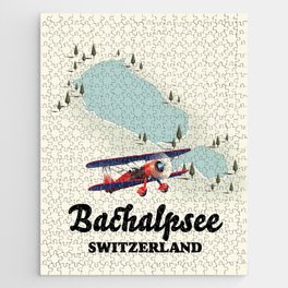 Bachalpsee Switzerland map Jigsaw Puzzle