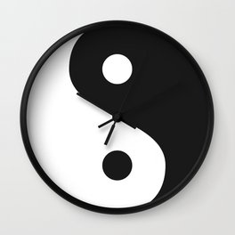 Ying-Yang No.2 Wall Clock