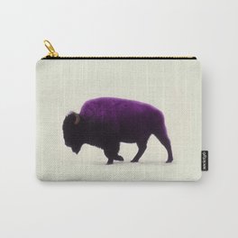Purple Buffalo Carry-All Pouch