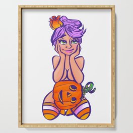 Pin-up Witch Serving Tray