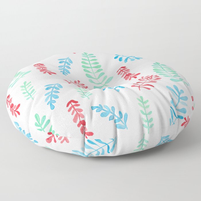 Seaweed flow Floor Pillow