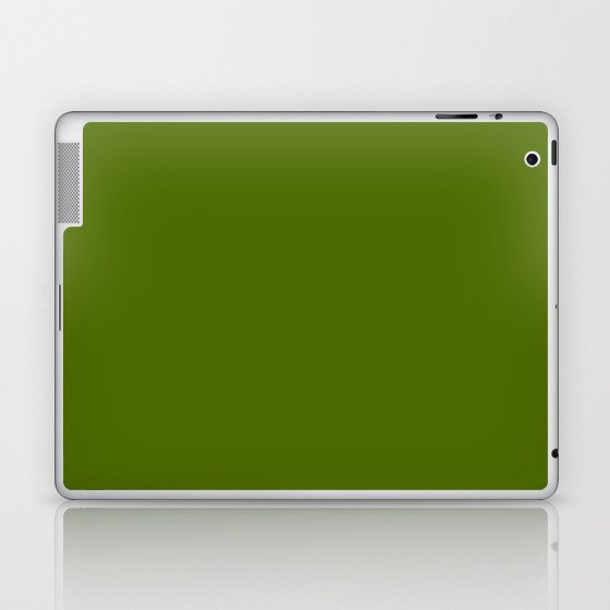 Over the Hill Green Laptop & iPad Skin