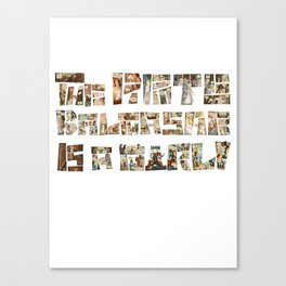 The Pirate Balthasar is a girl! Canvas Print