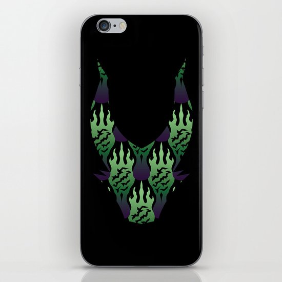 SCORCH pattern ~ Maleficent iPhone & iPod Skin