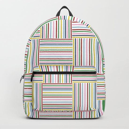 Basket Weave Backpack