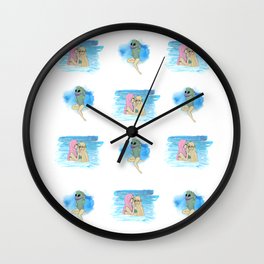 Mermaids  Wall Clock