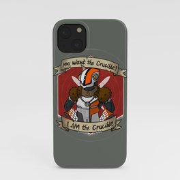 Lord Shaxx is the Crucible iPhone Case