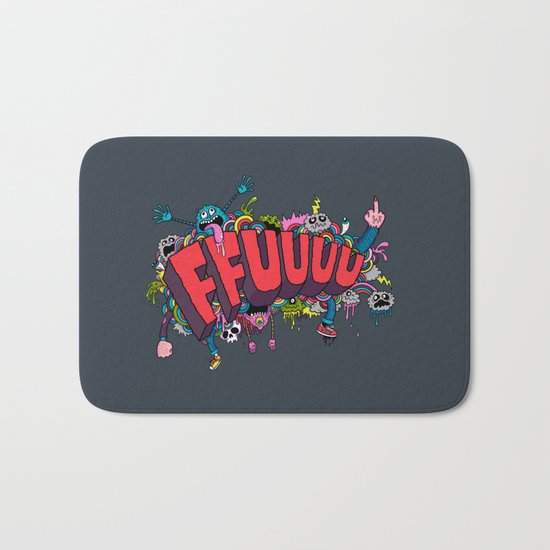 FFUUUU #2 Bath Mat