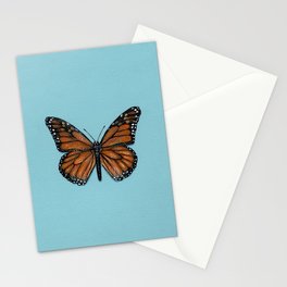 Monarch Butterfly Painting Stationery Cards