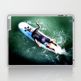 Surfer from Above Laptop & iPad Skin