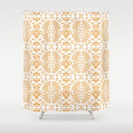 Nordic Floral Fall Still Life Shower Curtain