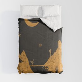 Desert Landscape Comforter