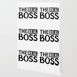 The Real Boss Funny Couples Quote Wallpaper