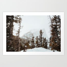 Winter Storm in Rocky Mountain National Park Art Print