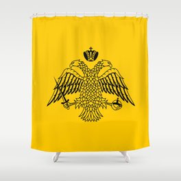 flag of the Greek Orthodox Church Shower Curtain