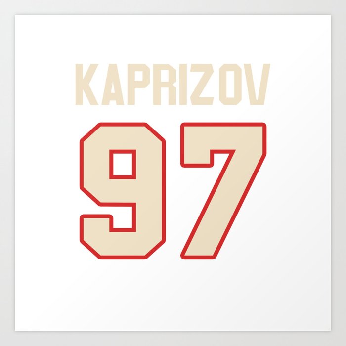 Kaprizov 97 Art Print