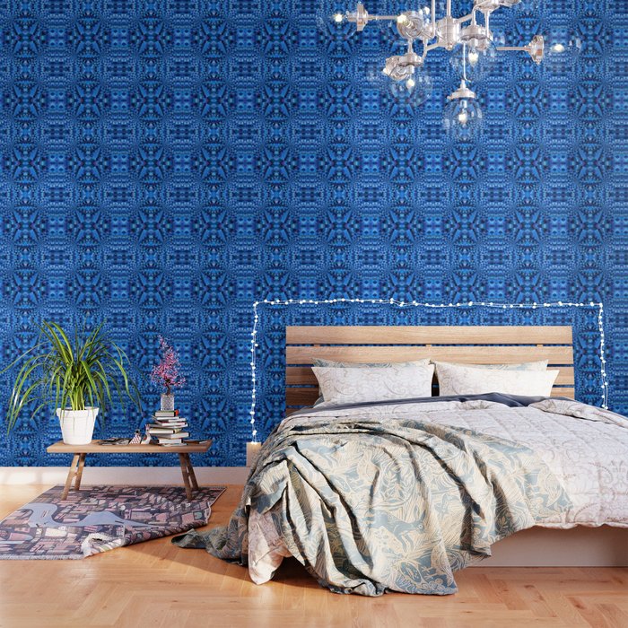 Hypnotic Blue Wallpaper