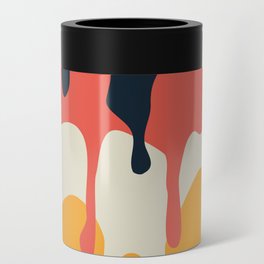 Colorful splatters Can Cooler