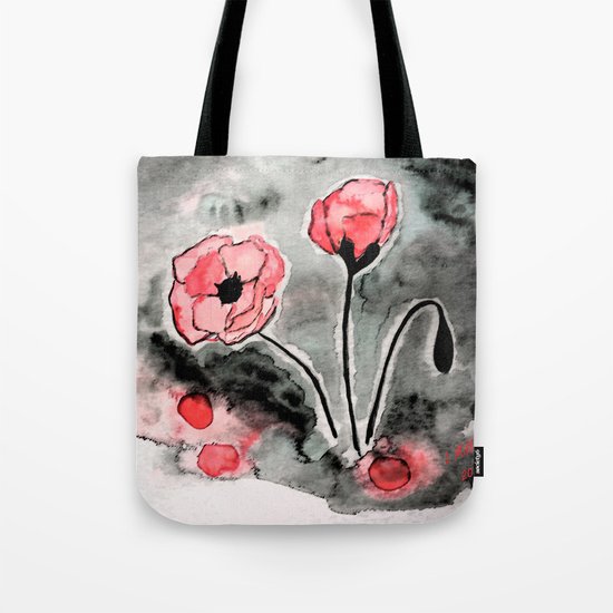 Poppies Tote Bag