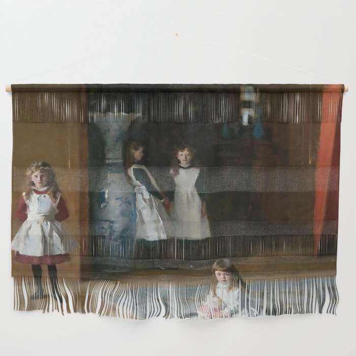 John Singer Sargent - The Daughters of Edward Darley Boit (1882) Wall Hanging