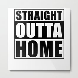 Home Home Saying Metal Print