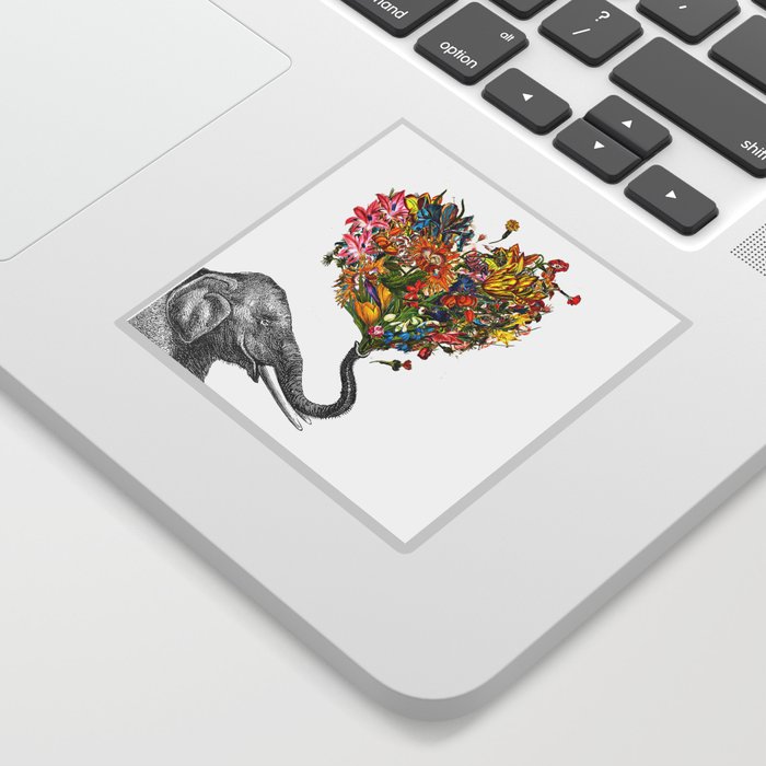 Happy Elephant  Sticker
