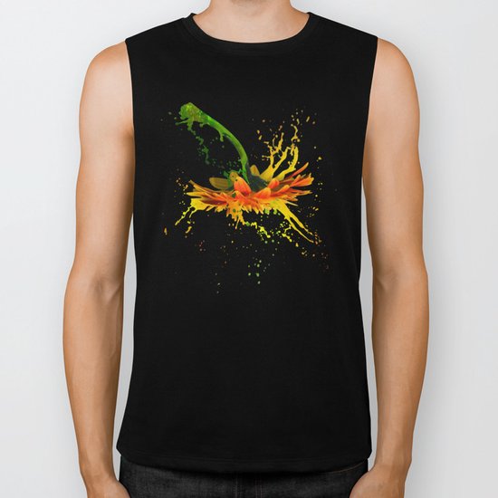 Liquid Daisy Biker Tank