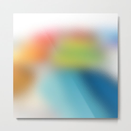 TRANSLUCENTE | multicolor Metal Print